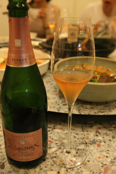 NV Veuve A. Devaux Cuvee Rosee, Champagne