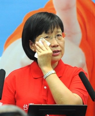  國民黨籍台南市長參選人黃秀霜不滿競爭對手賴清德提出「五不」政策，認為遭到輕視。（資料照，記者王敏為攝）