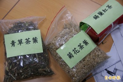 衛生局再驗出多種茶葉農藥超標。（記者黃文鍠攝）